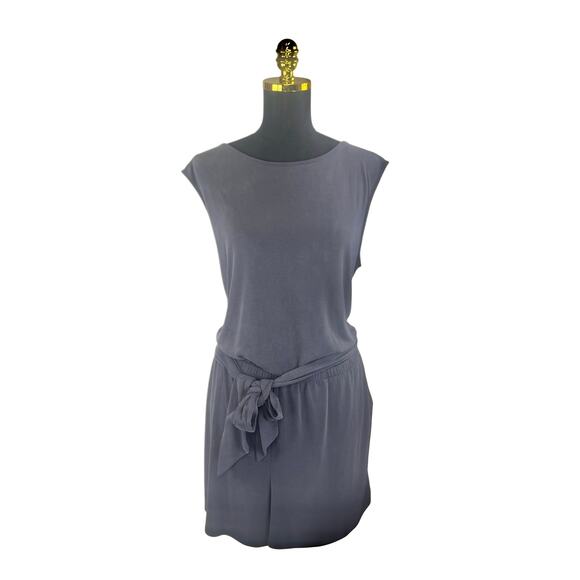 LOFT Keyhole Back Romper XL | Crossover Snap Closure | - Picture 2 of 6